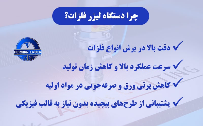 چرا دستگاه لیزر فلزات؟