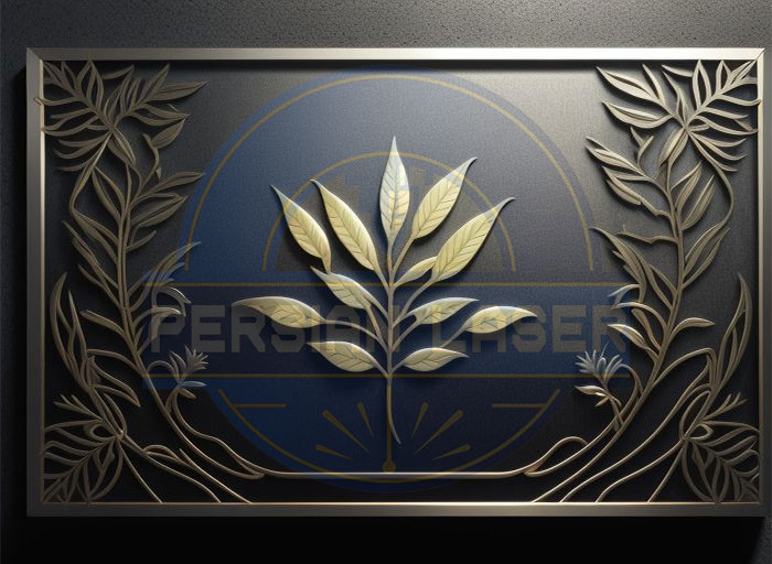 طراحی و ساخت تابلو فلزی با لیزر برای دکوراسیون مدرن