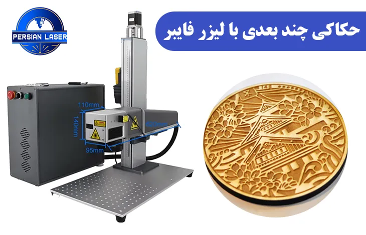 حکاکی چند بعدی با لیزر فایبر : تفاوت 2، 2/5 و 3 بُعدی